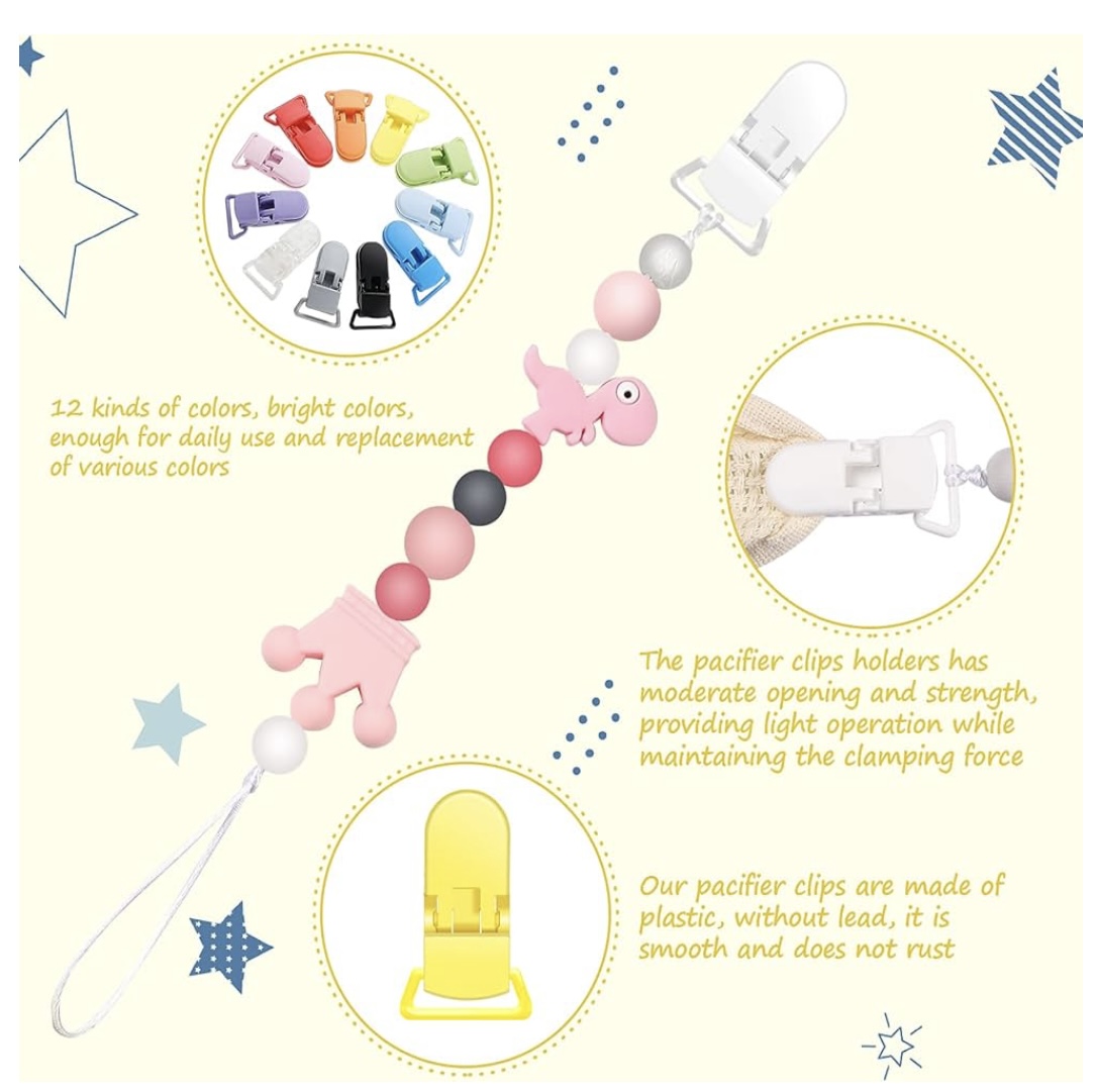 تعليقة لهاية بلاستيك سماوي